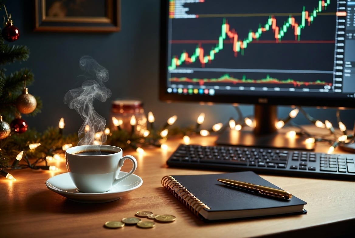 Christmas Trading Reflection Hero