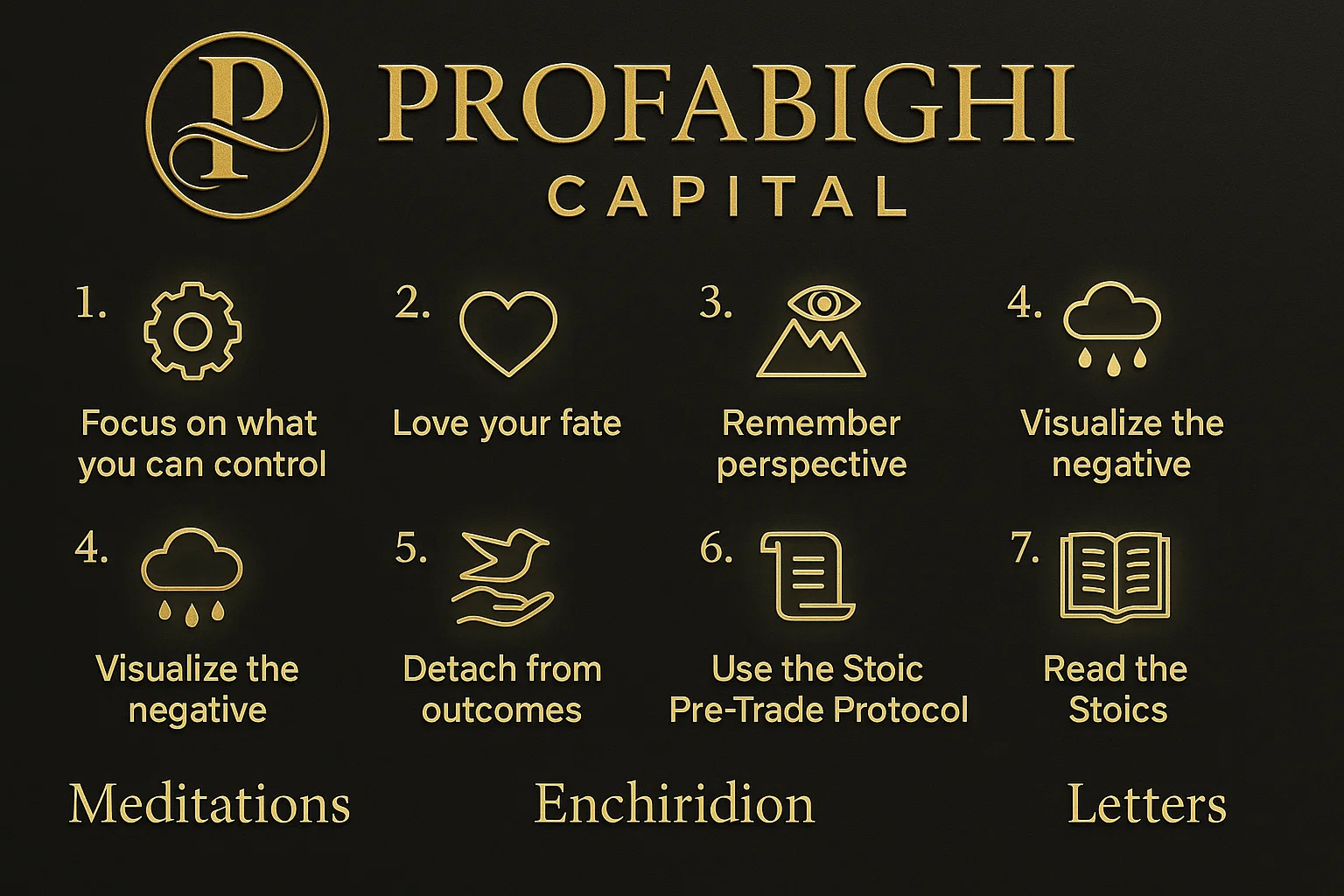 8 Stoic Principles Infographic