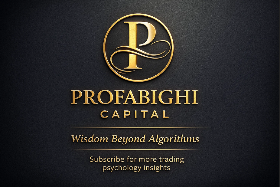 Profabighi Capital - Wisdom Beyond Algorithms branding representing timeless trading wisdom