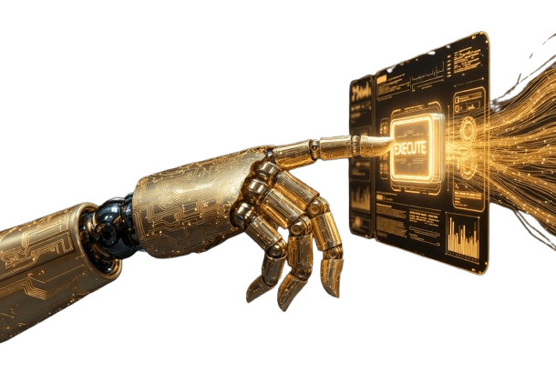 Trading desk with multiple monitors displaying real-time market data and charts